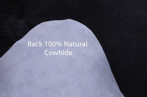 SUPER SALE Black Natural Cowhide Rug - XX-Large 7' 8