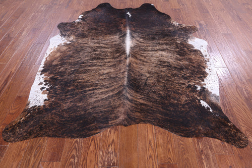 SUPER SALE Light Brindle Natural Cowhide Rug - X-Large 7' 2