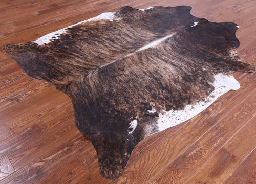 SUPER SALE Light Brindle Natural Cowhide Rug - X-Large 7' 2