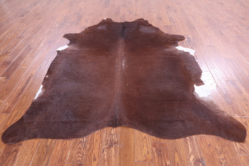 SUPER SALE Brown Natural Cowhide Rug - XX-Large 8' 1