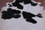SUPER SALE Black & White Natural Cowhide Rug - XX-Large 8' 9"H x 7' 2"W