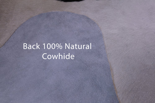 SUPER SALE Black & White Natural Cowhide Rug - XX-Large 8' 9