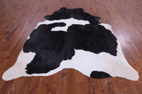 Thumbnail for SUPER SALE Black & White Natural Cowhide Rug - XX-Large 8' 8