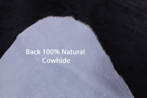 SUPER SALE Black & White Natural Cowhide Rug - XX-Large 8' 8