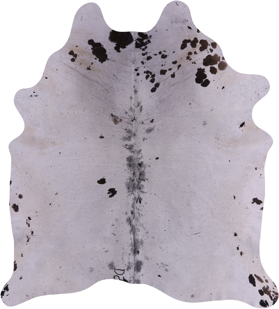 SUPER SALE Brown Salt & Pepper Natural Cowhide Rug - XX-Large 7' 10"H x 7' 0"W