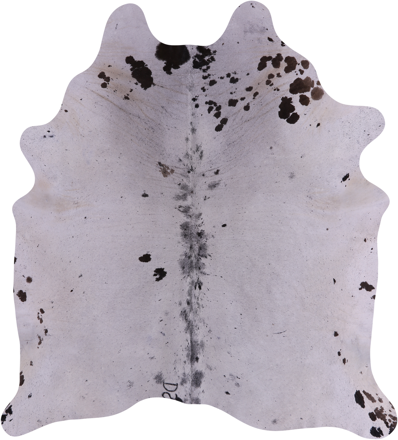 SUPER SALE Brown Salt & Pepper Natural Cowhide Rug - XX-Large 7' 10"H x 7' 0"W