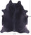 SUPER SALE Black Natural Cowhide Rug - XX-Large 7' 7"H x 6' 6"W
