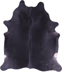 Thumbnail for SUPER SALE Black Natural Cowhide Rug - XX-Large 7' 7