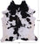 SUPER SALE Black Salt & Pepper Natural Cowhide Rug - XX-Large 8' 3"H x 7' 4"W