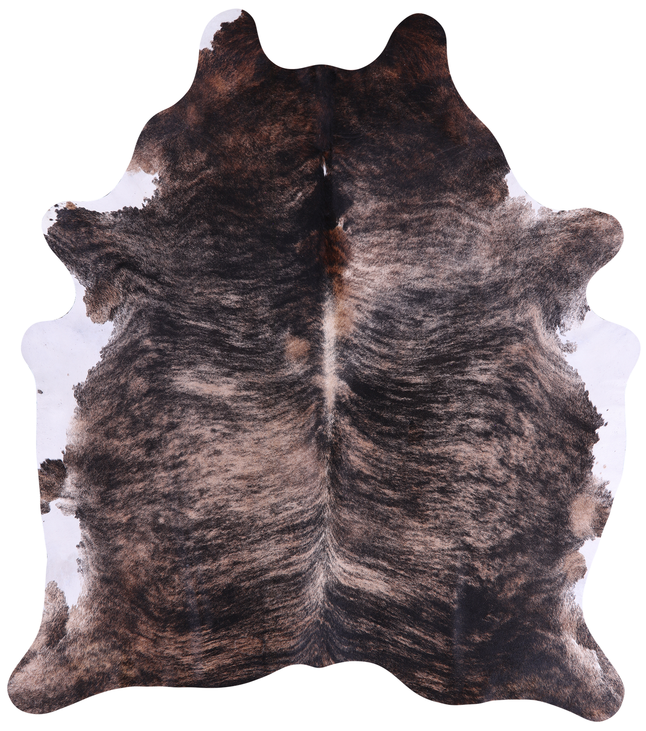 SUPER SALE Light Brindle Natural Cowhide Rug - XX-Large 8' 4"H x 7' 0"W