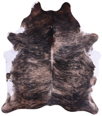 Thumbnail for SUPER SALE Light Brindle Natural Cowhide Rug - XX-Large 8' 4