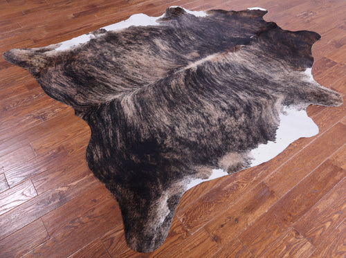 SUPER SALE Light Brindle Natural Cowhide Rug - XX-Large 8' 4
