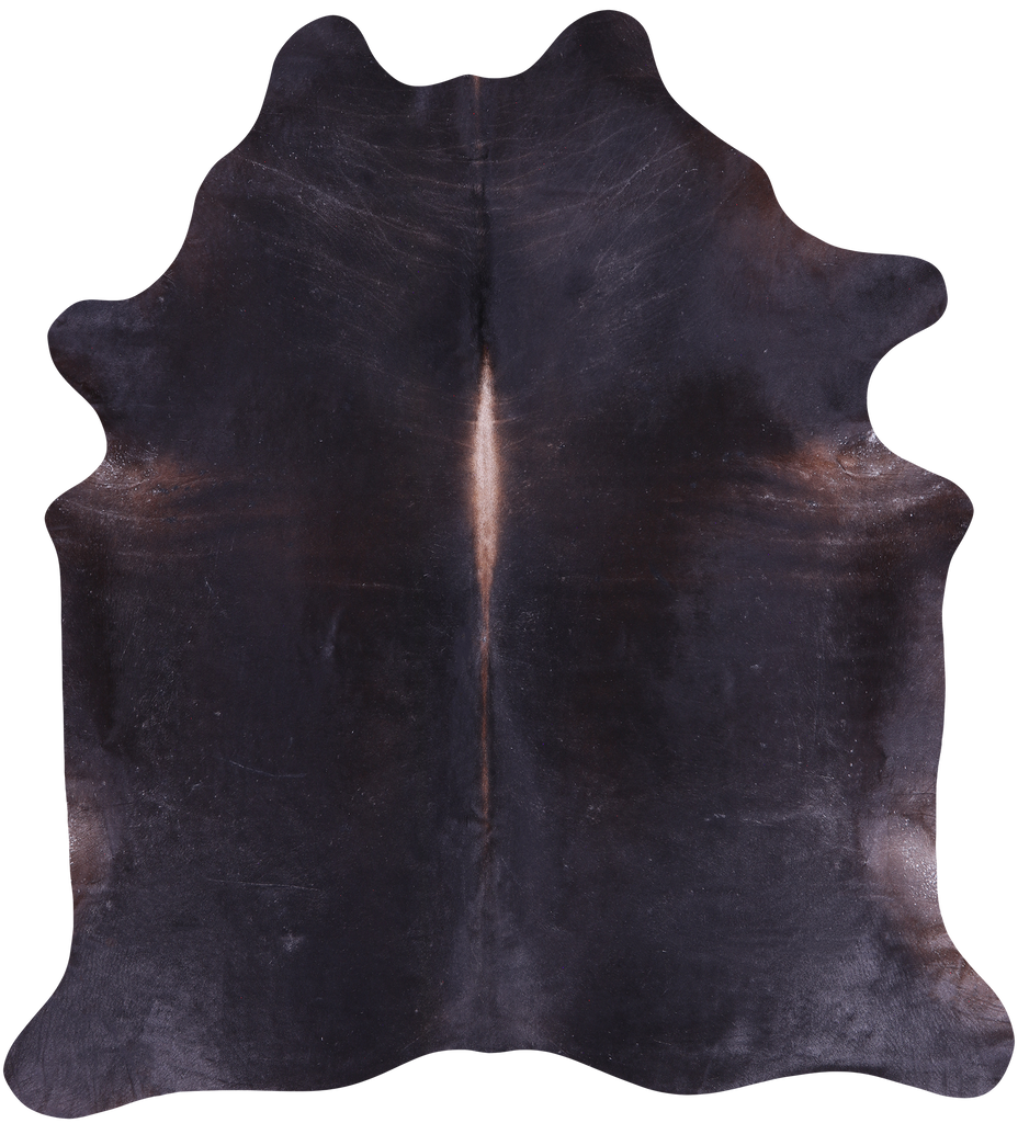 SUPER SALE Dark Brown Natural Cowhide Rug - XX-Large 7' 9"H x 7' 0"W