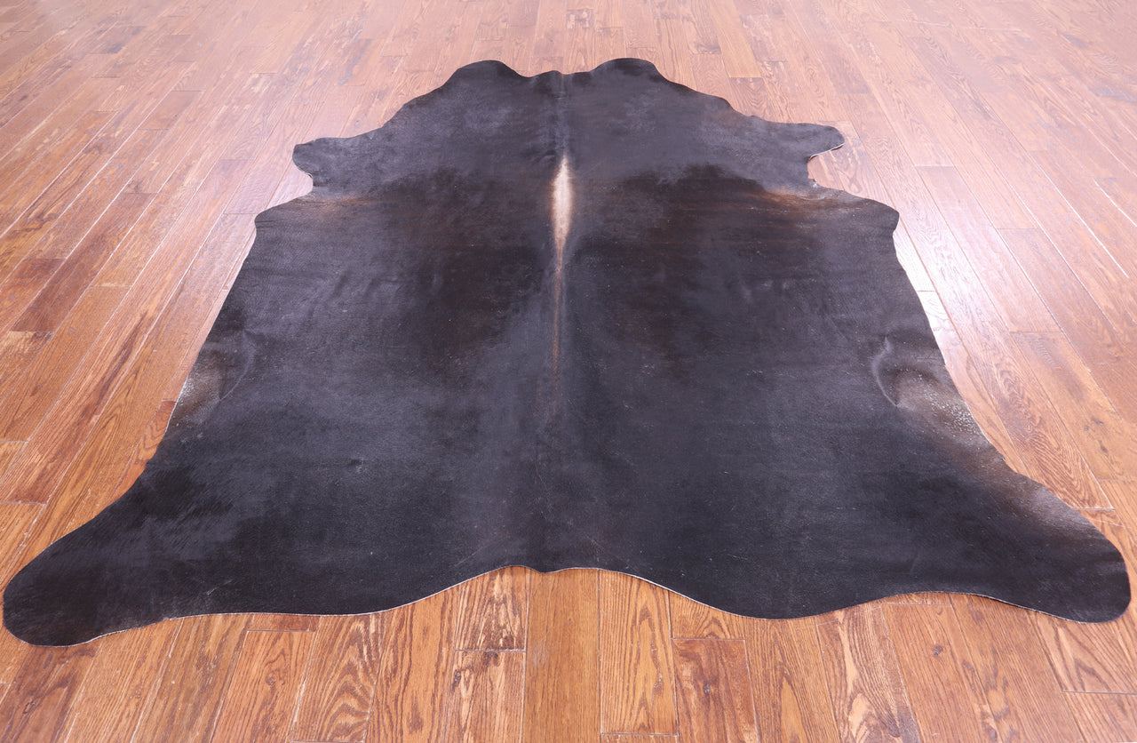 SUPER SALE Dark Brown Natural Cowhide Rug - XX-Large 7' 9"H x 7' 0"W