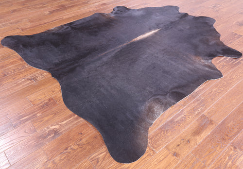 SUPER SALE Dark Brown Natural Cowhide Rug - XX-Large 7' 9