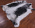 SUPER SALE Black Salt & Pepper Natural Cowhide Rug - XX-Large 7' 8"H x 7' 2"W