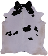 Thumbnail for SUPER SALE Black & White Natural Cowhide Rug - XX-Large 8' 4
