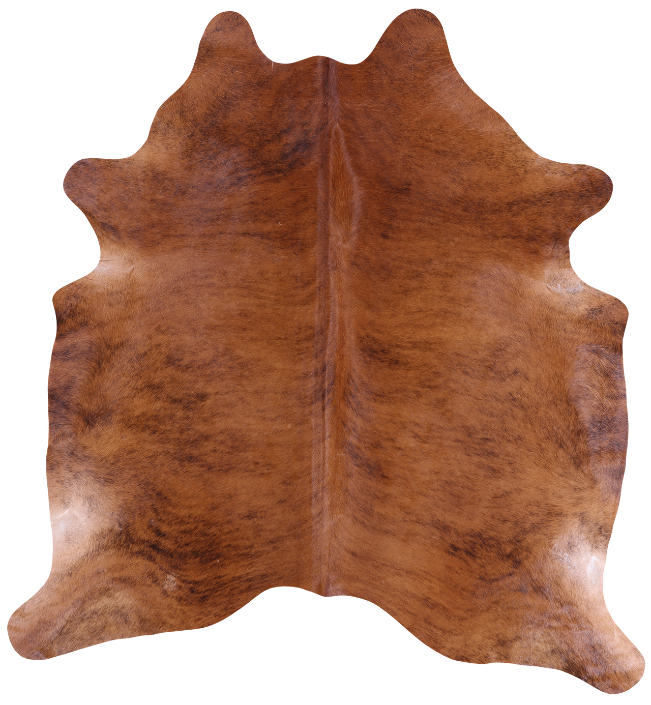 SUPER SALE Brindle Natural Cowhide Rug - X-Large 6' 8"H x 6' 4"W