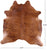 SUPER SALE Brindle Natural Cowhide Rug - X-Large 6' 8"H x 6' 4"W