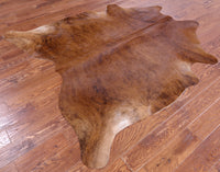 Thumbnail for SUPER SALE Brindle Natural Cowhide Rug - X-Large 6' 8