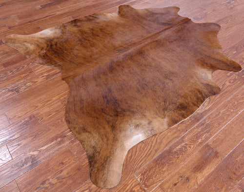 SUPER SALE Brindle Natural Cowhide Rug - X-Large 6' 8