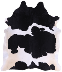 Thumbnail for SUPER SALE Black & White Natural Cowhide Rug - XX-Large 8' 3