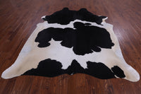 Thumbnail for SUPER SALE Black & White Natural Cowhide Rug - XX-Large 8' 3