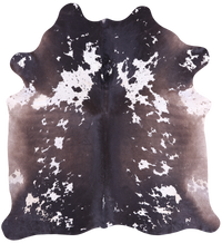 Thumbnail for SUPER SALE Brown Salt & Pepper Natural Cowhide Rug - XX-Large 7' 4