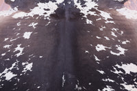 Thumbnail for SUPER SALE Brown Salt & Pepper Natural Cowhide Rug - XX-Large 7' 4