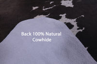 Thumbnail for SUPER SALE Brown Salt & Pepper Natural Cowhide Rug - XX-Large 7' 4