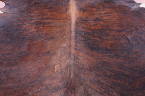 SUPER SALE Dark Brindle Natural Cowhide Rug - XX-Large 8' 3