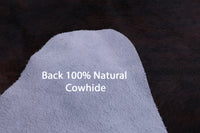 Thumbnail for SUPER SALE Dark Brindle Natural Cowhide Rug - XX-Large 8' 3
