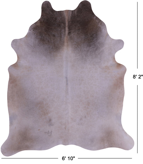 SUPER SALE Beige Natural Cowhide Rug - XX-Large 8' 2