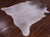 SUPER SALE Beige Natural Cowhide Rug - XX-Large 8' 2"H x 6' 10"W