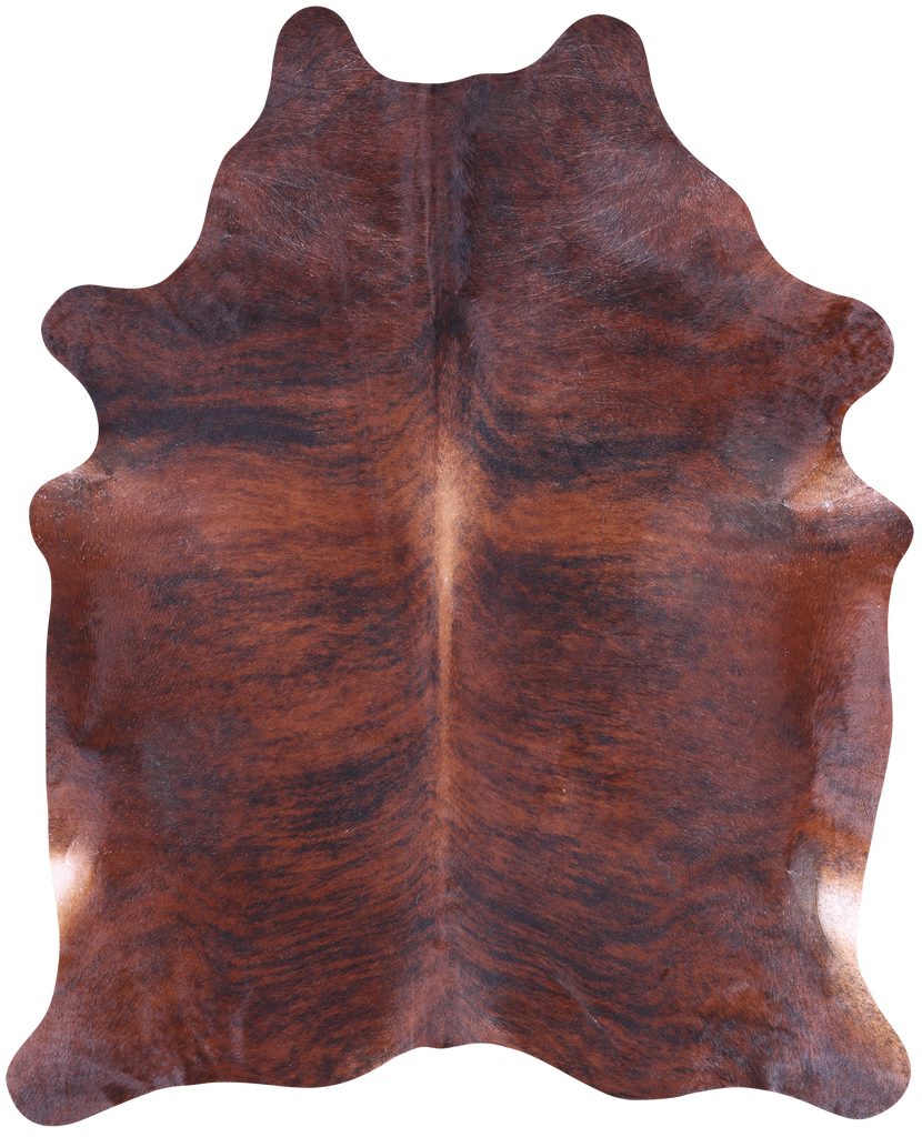 SUPER SALE Brindle Natural Cowhide Rug - X-Large 7' 3"H x 5' 10"W