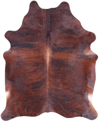 Thumbnail for SUPER SALE Brindle Natural Cowhide Rug - X-Large 7' 3