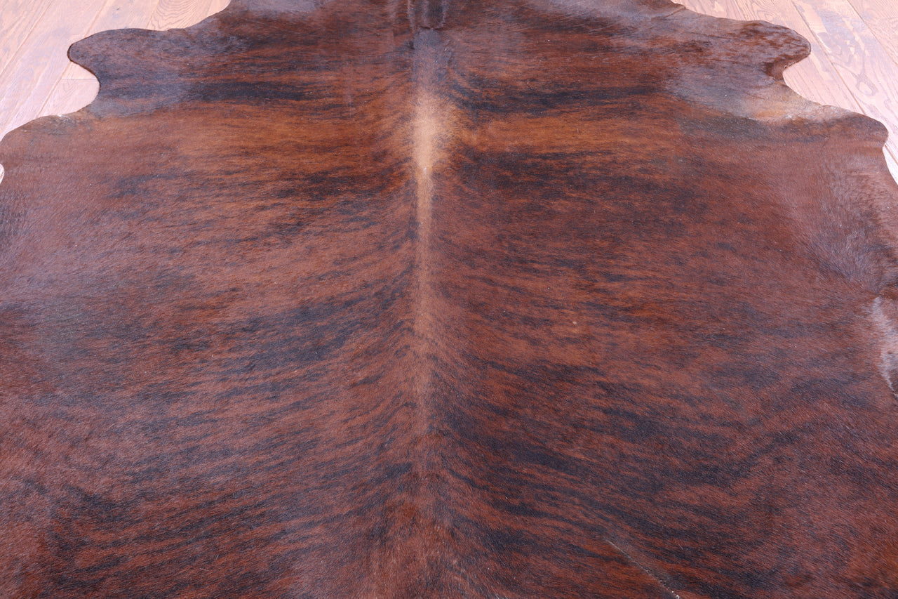 SUPER SALE Brindle Natural Cowhide Rug - X-Large 7' 3"H x 5' 10"W