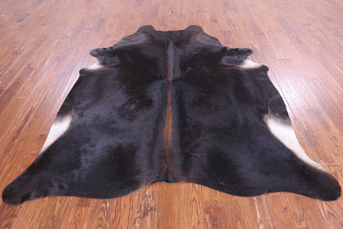 SUPER SALE Dark Brown Natural Cowhide Rug - XX-Large 7' 8