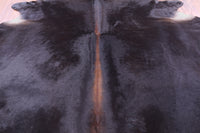 Thumbnail for SUPER SALE Dark Brown Natural Cowhide Rug - XX-Large 7' 8