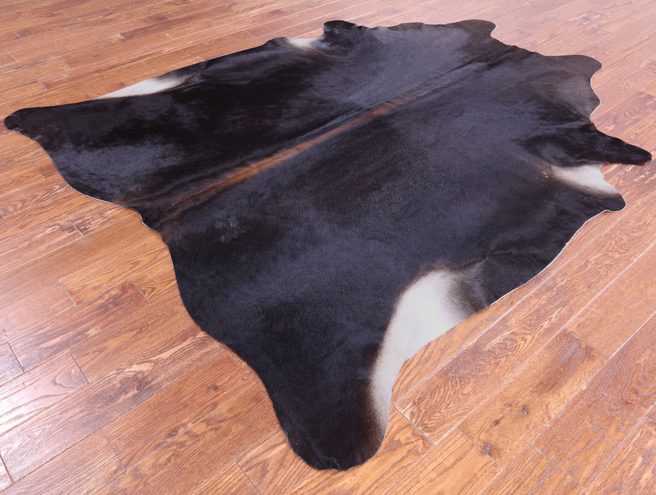 SUPER SALE Dark Brown Natural Cowhide Rug - XX-Large 7' 8"H x 6' 7"W