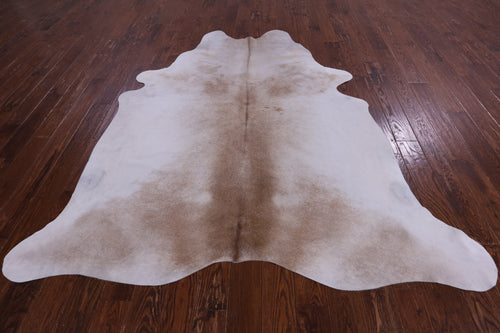 SUPER SALE Beige Natural Cowhide Rug - XX-Large 7' 9