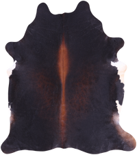 Thumbnail for SUPER SALE Dark Brown Natural Cowhide Rug - XX-Large 7' 6