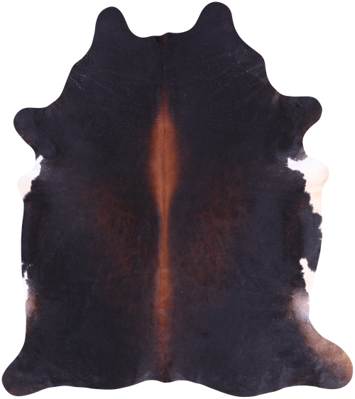 SUPER SALE Dark Brown Natural Cowhide Rug - XX-Large 7' 6