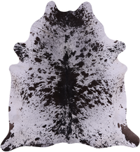Thumbnail for SUPER SALE Brown Salt & Pepper Natural Cowhide Rug - XX-Large 7' 9