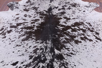 Thumbnail for SUPER SALE Brown Salt & Pepper Natural Cowhide Rug - XX-Large 7' 9