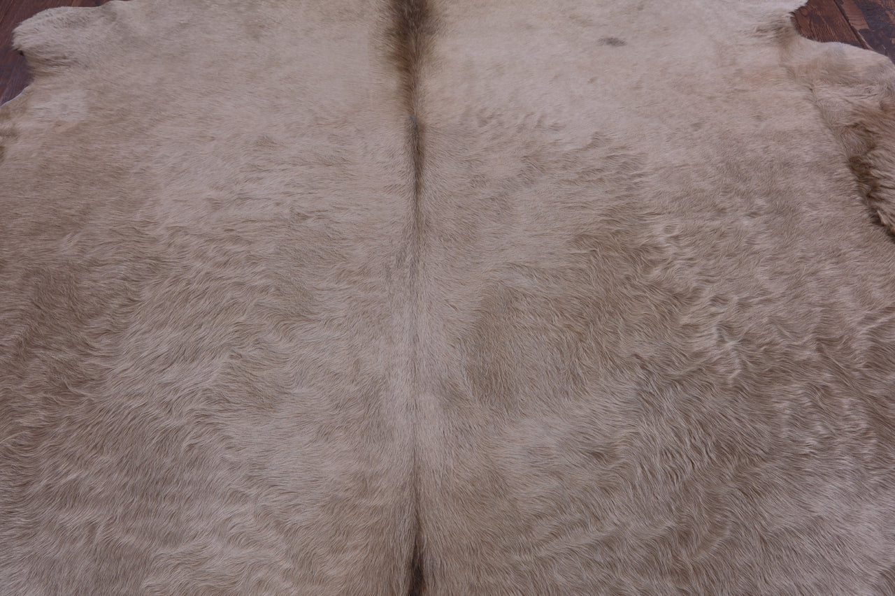 SUPER SALE Champagne Natural Cowhide Rug - X-Large 6' 10"H x 6' 0"W