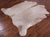 SUPER SALE Champagne Natural Cowhide Rug - X-Large 6' 10"H x 6' 0"W