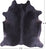 SUPER SALE Black Natural Cowhide Rug - XX-Large 8' 0"H x 7' 0"W