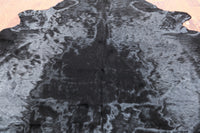 Thumbnail for Black Dyed Cowhide Natural Cowhide Rug - XX-Large 7' 4