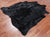 Black Dyed Cowhide Natural Cowhide Rug - XX-Large 7' 4"H x 6' 8"W